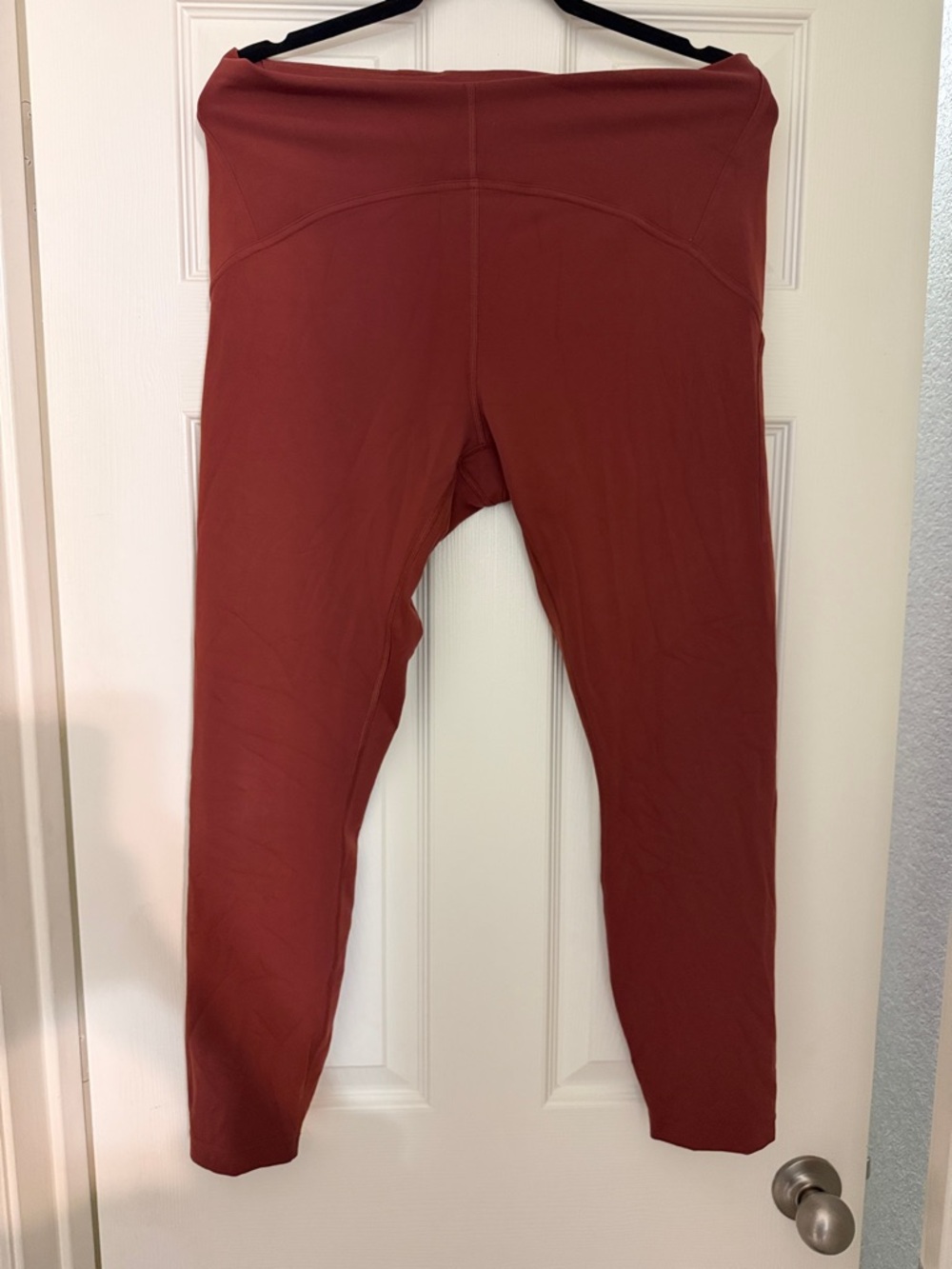 Lululemon Rust Stretch Leggings